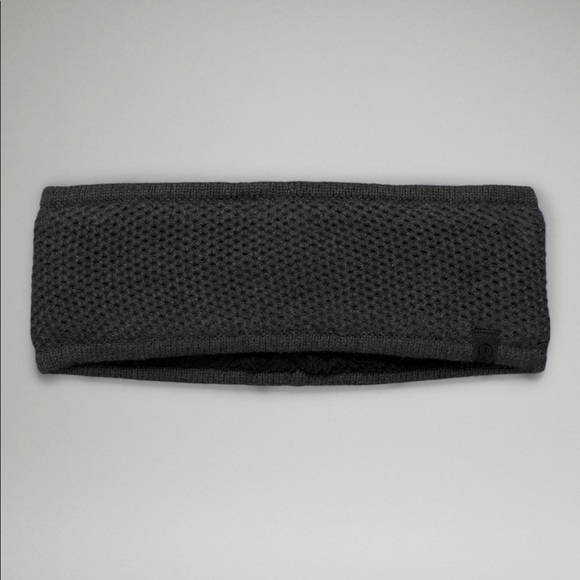 lululemon athletica Accessories - ✨Sold✨Lululemon • Fleece- Lined Knit Ear Warmer